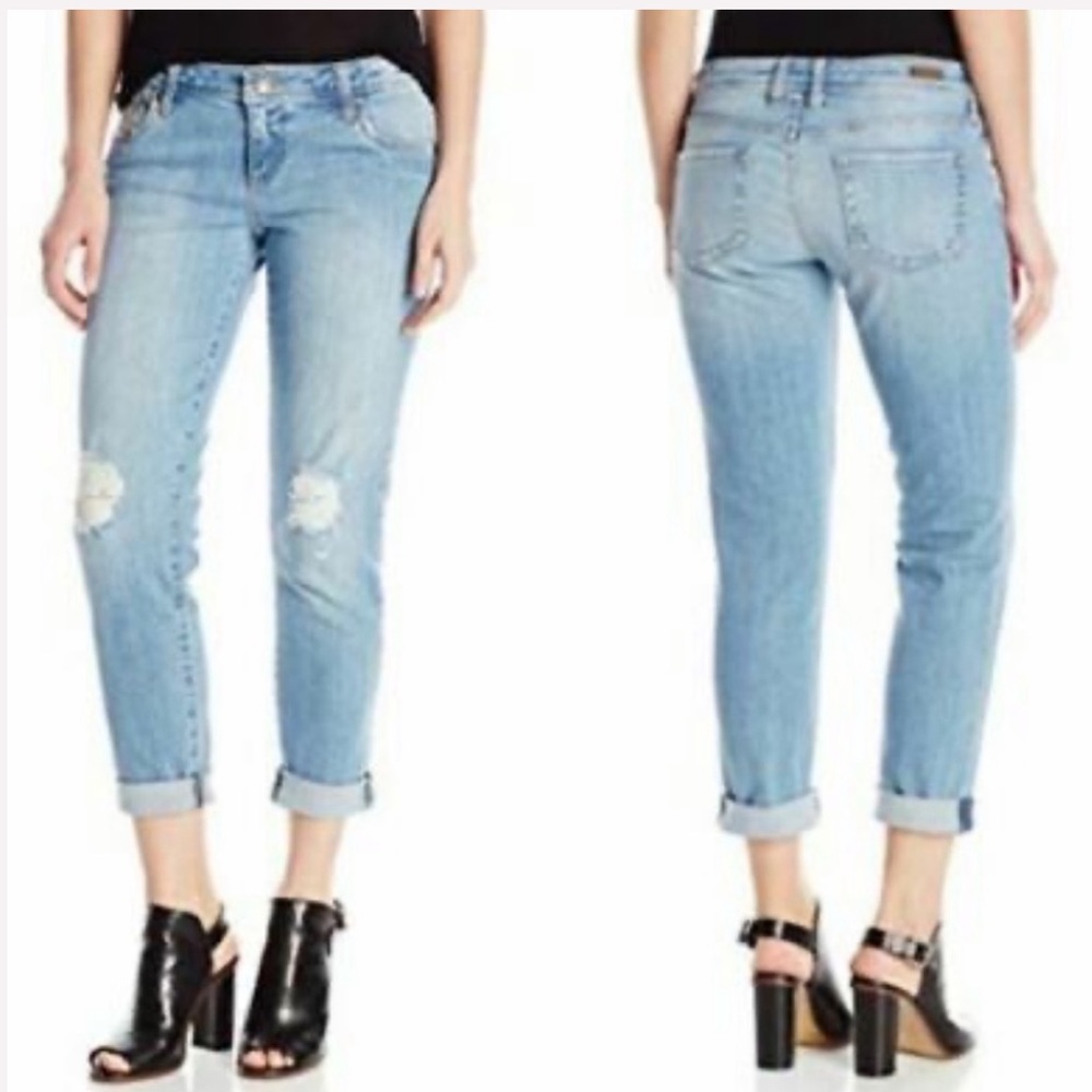 Kut From The Cloth Adele Slouchy Boyfriend Jeans Low Rise 2000's Size 2 Two